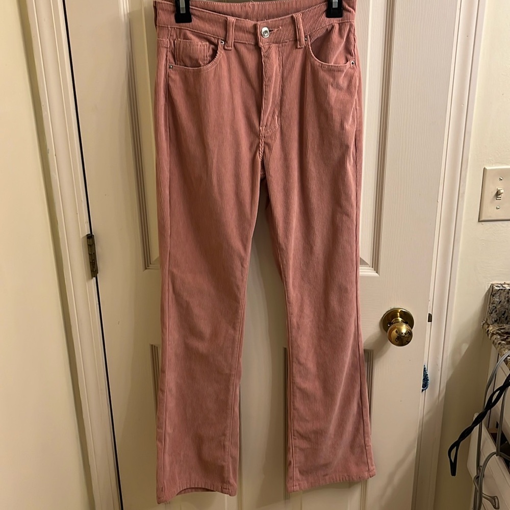 Pink Corduroy Pants